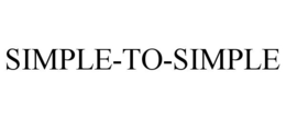 SIMPLE-TO-SIMPLE trademark