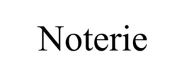NOTERIE trademark