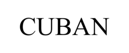 CUBAN trademark