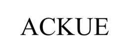 ACKUE trademark