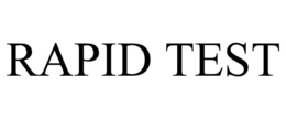 RAPID TEST trademark