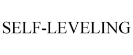 SELF-LEVELING trademark