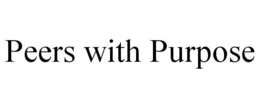 PEERS WITH PURPOSE trademark
