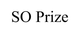 SO PRIZE trademark