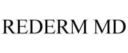 REDERM MD trademark