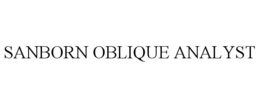 SANBORN OBLIQUE ANALYST trademark