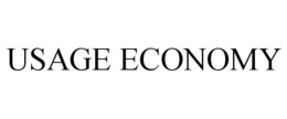 USAGE ECONOMY trademark