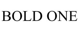 BOLD ONE trademark