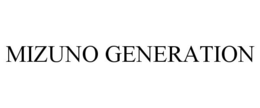 MIZUNO GENERATION trademark