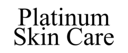 PLATINUM SKIN CARE trademark