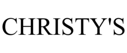CHRISTY'S trademark