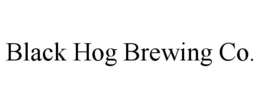 BLACK HOG BREWING CO. trademark