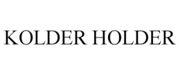 KOLDER HOLDER trademark