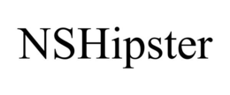 NSHIPSTER trademark