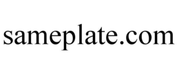 SAMEPLATE.COM trademark