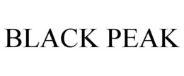 BLACK PEAK trademark