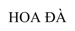 HOA ÐÀ trademark