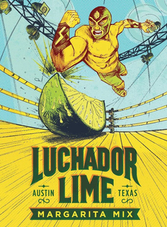LUCHADOR LIME MARGARITA MIX AUSTIN TEXAS trademark