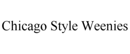 CHICAGO STYLE WEENIES trademark