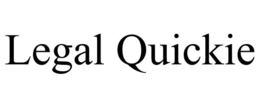 LEGAL QUICKIE trademark