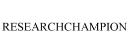 RESEARCHCHAMPION trademark