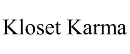 KLOSET KARMA trademark