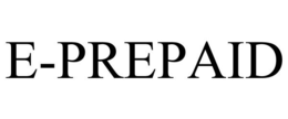 E-PREPAID trademark