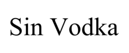 SIN VODKA trademark