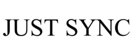 JUST SYNC trademark
