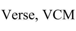 VERSE, VCM trademark