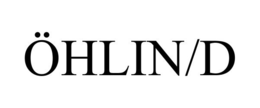 ÖHLIN/D trademark
