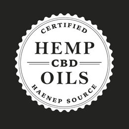 CERTIFIED HEMP CBD OILS HAENEP SOURCE trademark