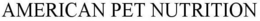 AMERICAN PET NUTRITION trademark