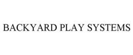 BACKYARD PLAY SYSTEMS trademark