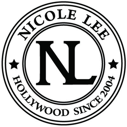 NL NICOLE LEE HOLLYWOOD SINCE 2004 trademark