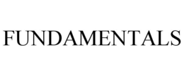 FUNDAMENTALS trademark
