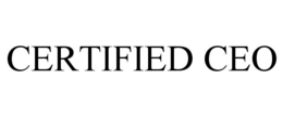 CERTIFIED CEO trademark