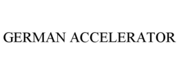 GERMAN ACCELERATOR trademark