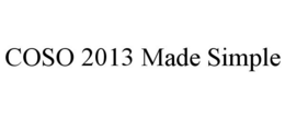 COSO 2013 MADE SIMPLE trademark