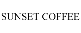SUNSET COFFEE trademark