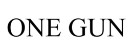 ONE GUN trademark