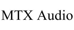 MTX AUDIO trademark