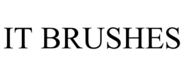 IT BRUSHES trademark