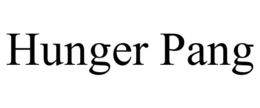 HUNGER PANG trademark
