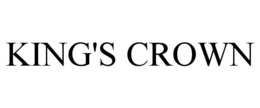 KING'S CROWN trademark