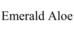 EMERALD ALOE trademark