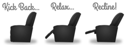 KICK BACK... RELAX... RECLINE!!! trademark