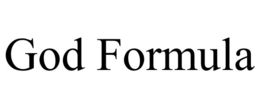 GOD FORMULA trademark