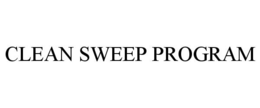 CLEAN SWEEP PROGRAM trademark