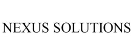 NEXUS SOLUTIONS trademark